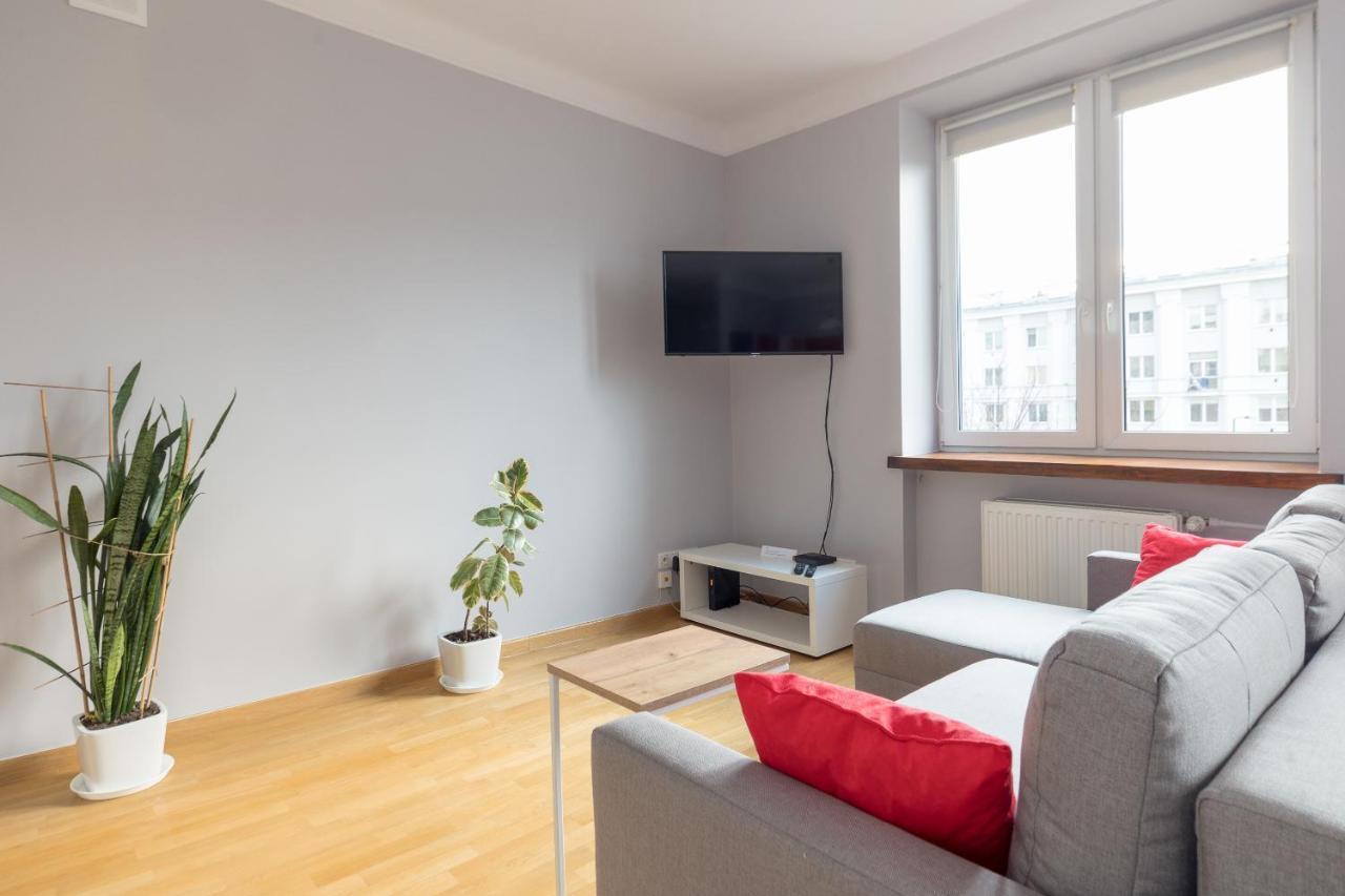Metro Racławicka Red Apartment Warszawa Zewnętrze zdjęcie