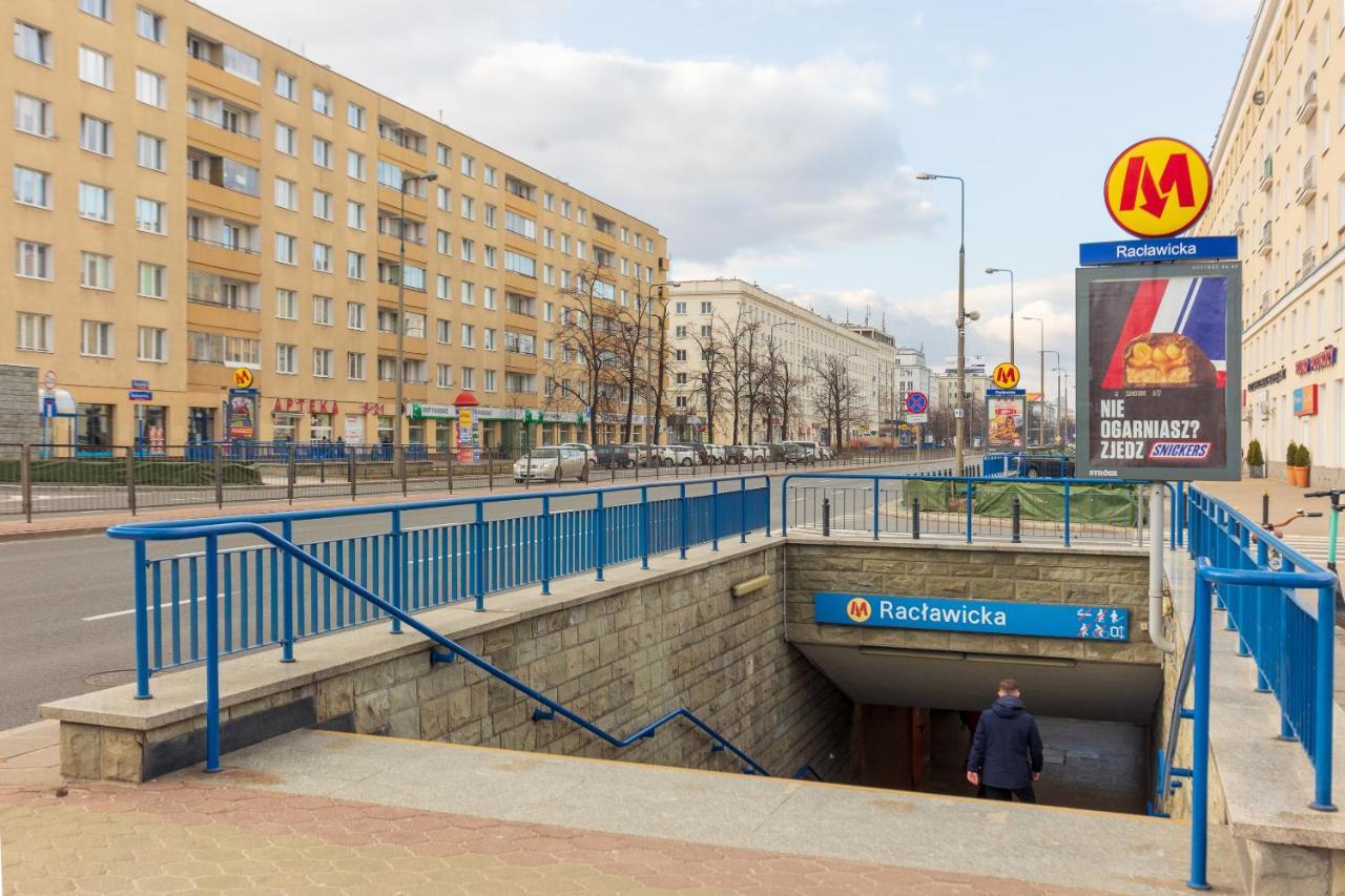 Metro Racławicka Red Apartment Warszawa Zewnętrze zdjęcie